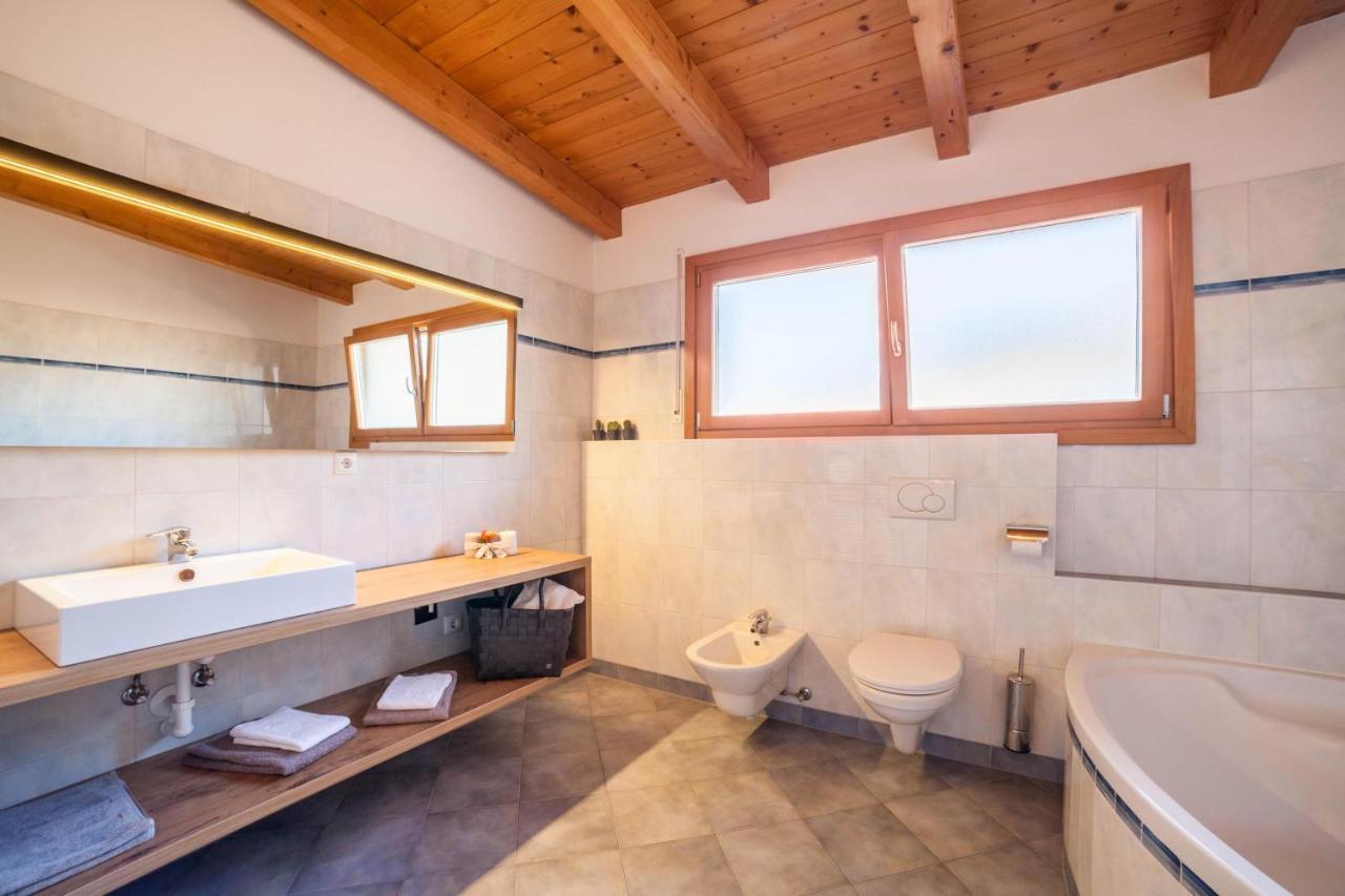 Oberegghof Ferienwohnung Hahnenkamm Rifiano Extérieur photo